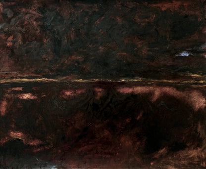 Portach Abbeyleix - Size: 51 x 61 cm,  Medium: Oil on Canvas Board